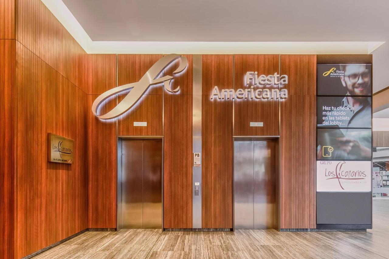 Fiesta Americana Viaducto Aeropuerto เม็กซิโกซิตี้ ภายนอก รูปภาพ Elevators at the hotel
