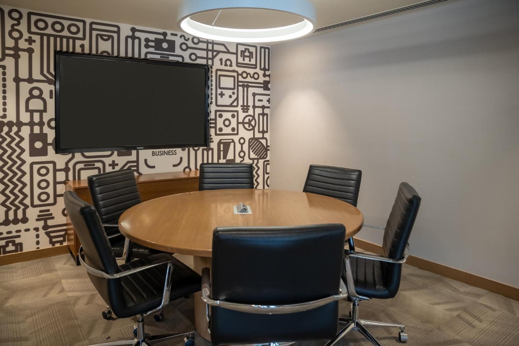 Fiesta Americana Viaducto Aeropuerto เม็กซิโกซิตี้ ภายนอก รูปภาพ A meeting room at the headquarters of the Wikimedia Foundation