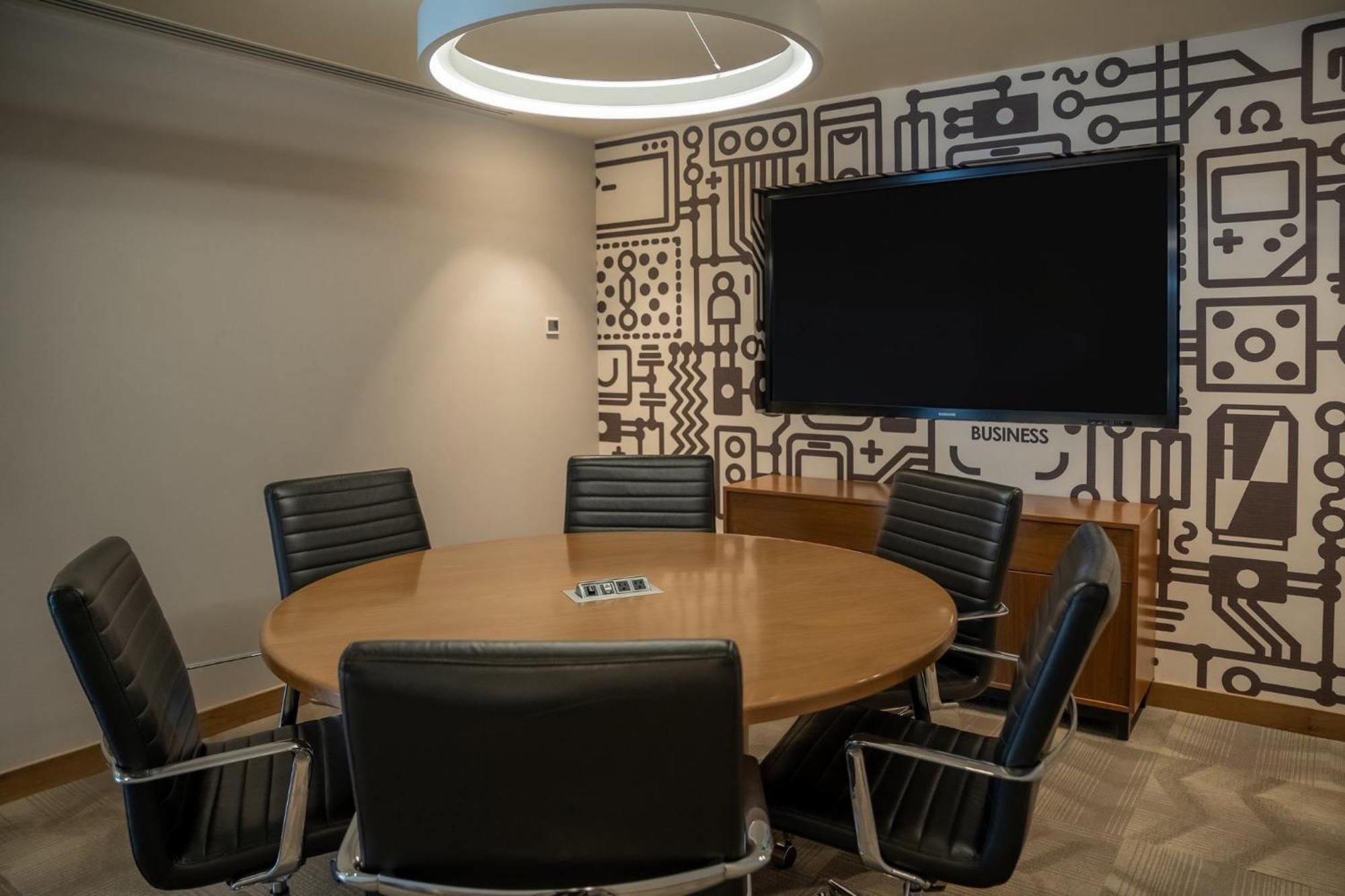 Fiesta Americana Viaducto Aeropuerto เม็กซิโกซิตี้ ภายนอก รูปภาพ A meeting room at the hotel