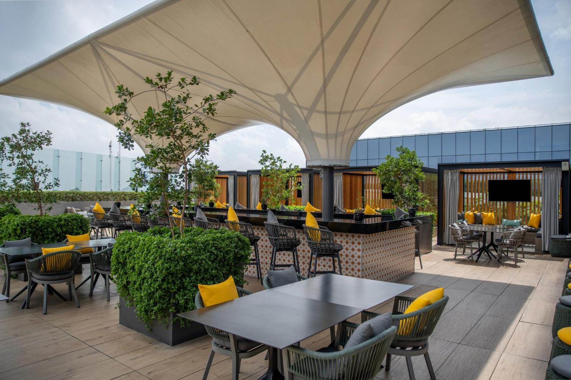 Fiesta Americana Viaducto Aeropuerto เม็กซิโกซิตี้ ภายนอก รูปภาพ The Terrace